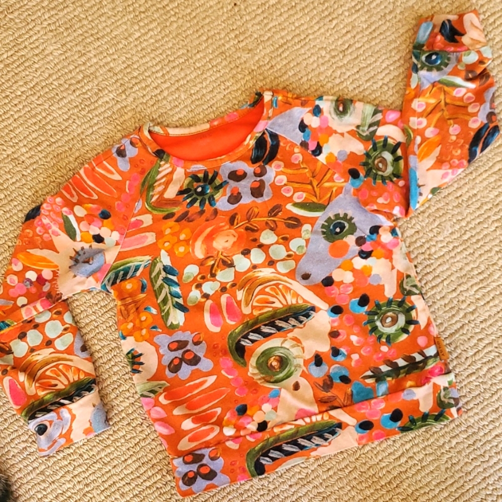 EUC oilily long sleeve shirt